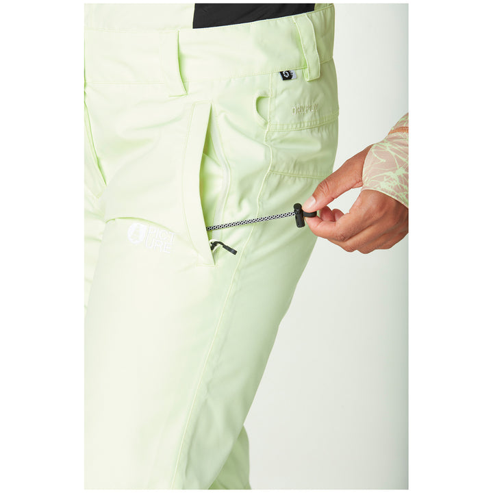 Picture Organic Brita Bibs - Women's Lime Cream