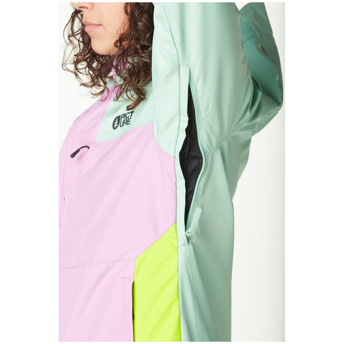 Picture Organic Seakrest Jacket - Women's Silt Green Orchid Acid