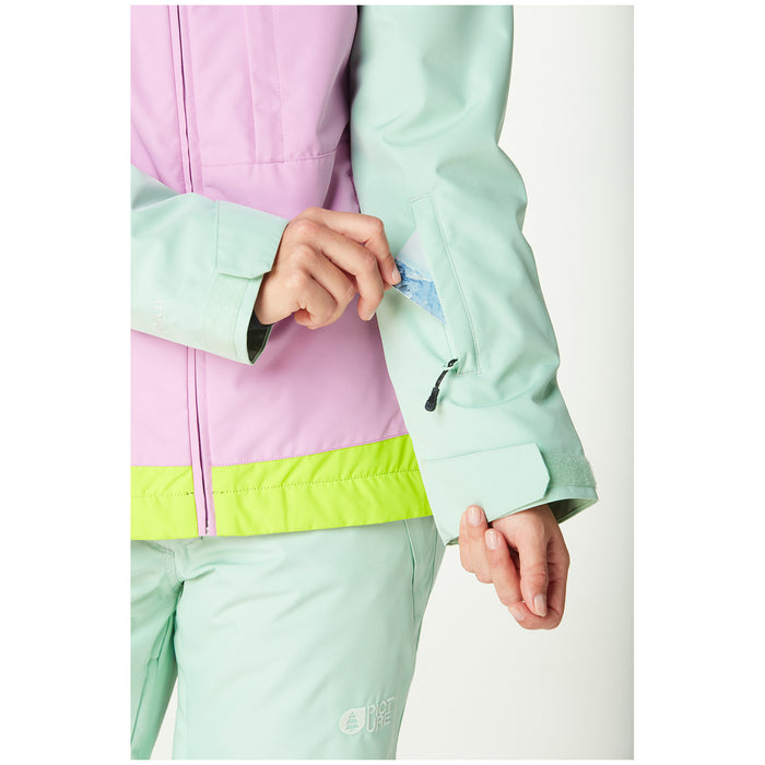 Picture Organic Seakrest Jacket - Women's Silt Green Orchid Acid
