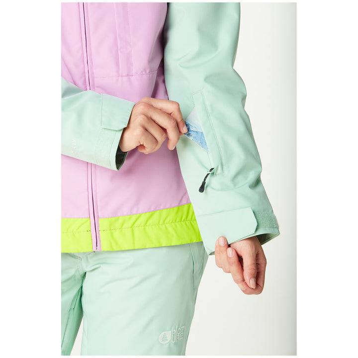 Picture Organic Seakrest Jacket - Women's Silt Green Orchid Acid