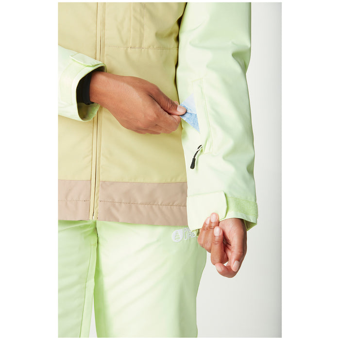 Picture Organic Seakrest Jacket - Women's Lime Cream Hemp Roebuck