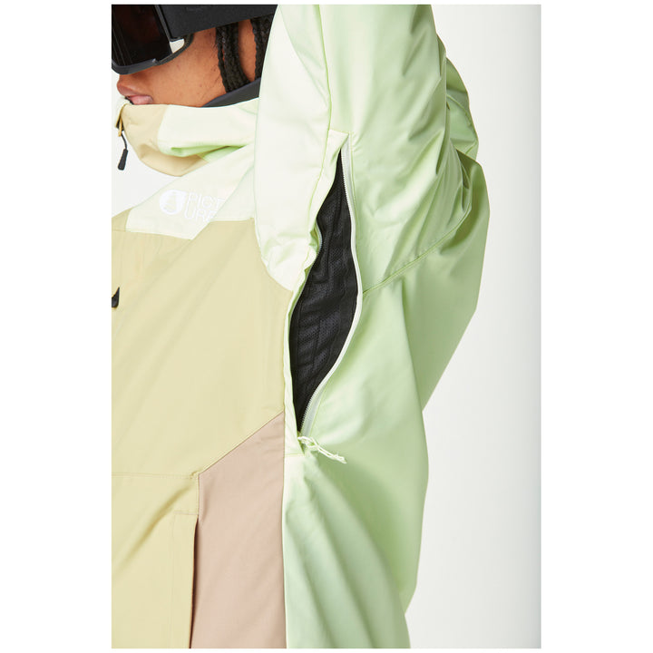 Picture Organic Seakrest Jacket - Women's Lime Cream Hemp Roebuck