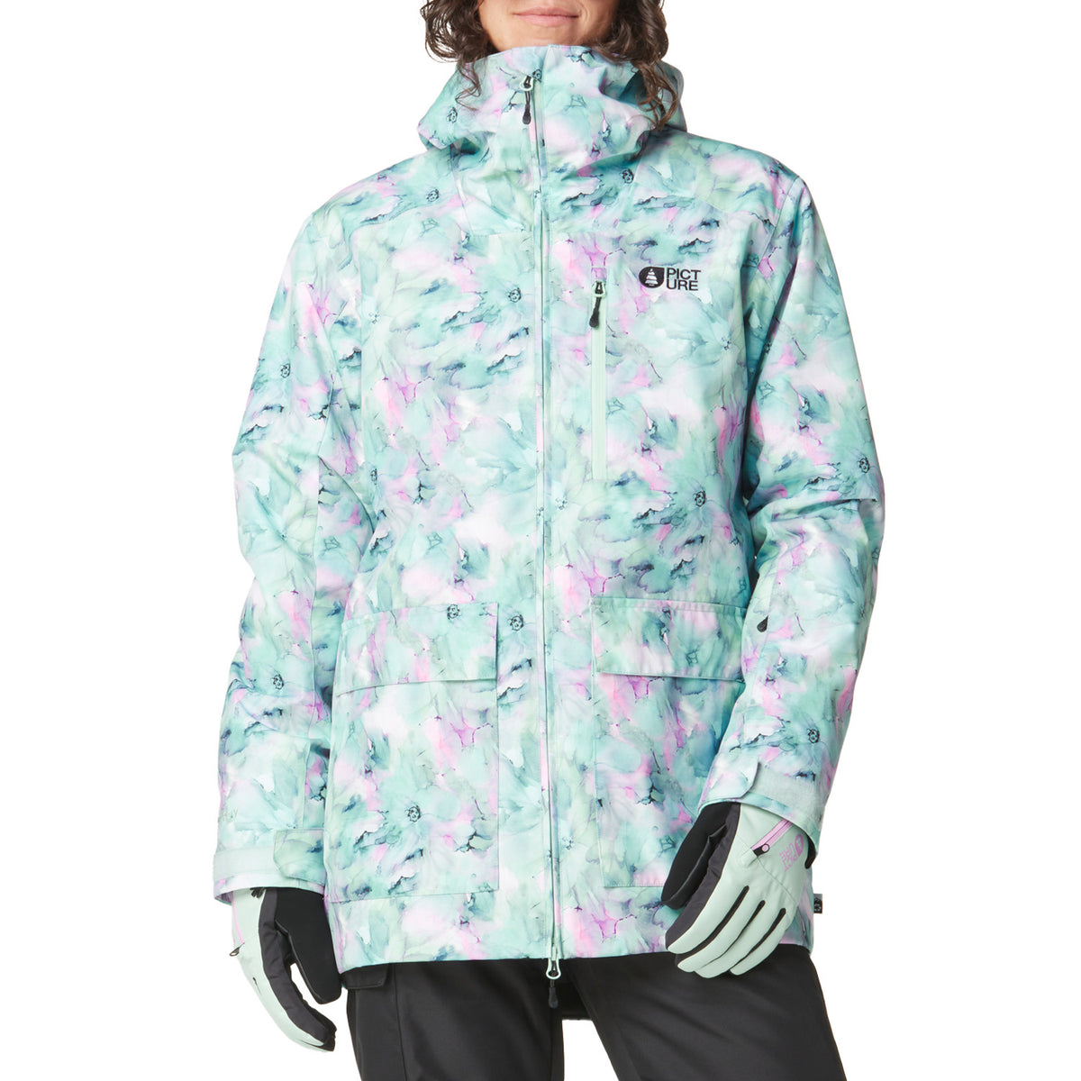 Picture Organic Glawi Jacket - Women's Blurry Water Print