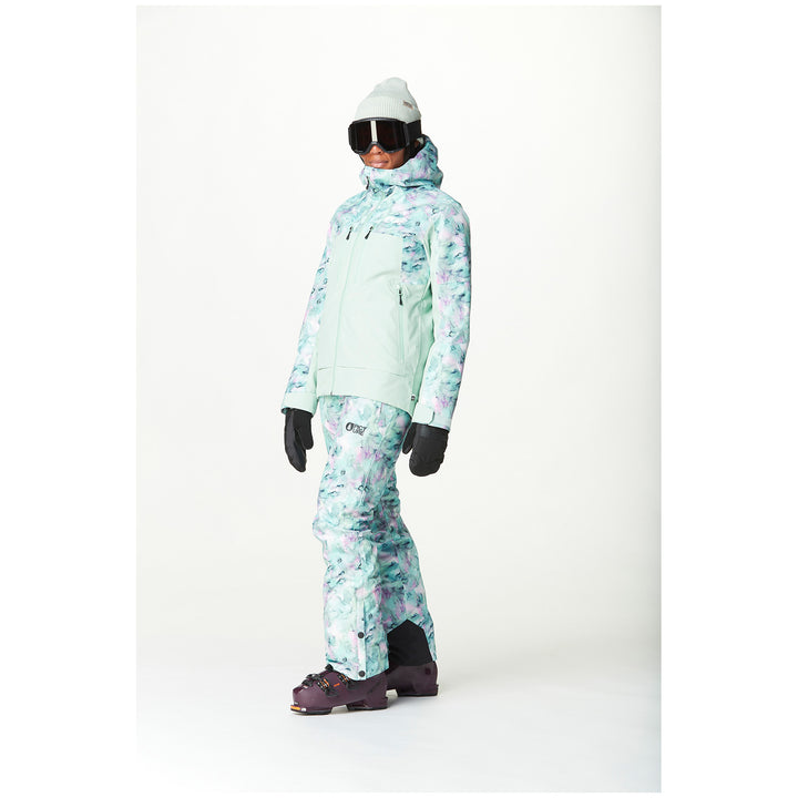 Picture Organic Exa Jacket - Women's Blurry Water Silt Green
