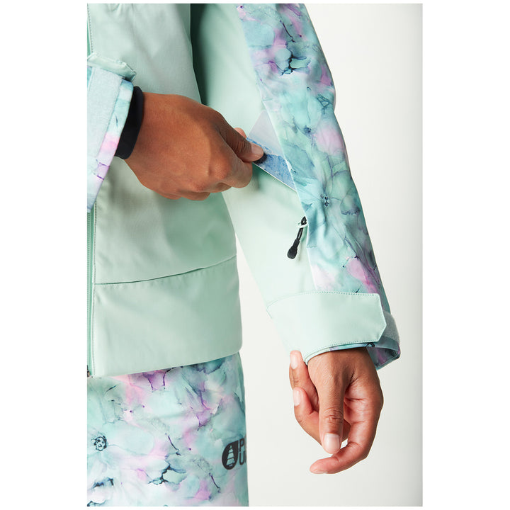 Picture Organic Exa Jacket - Women's Blurry Water Silt Green