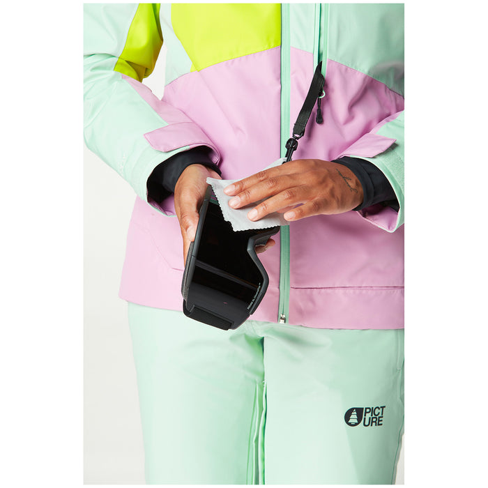 Picture Organic Seen Jacket - Women's Silt Green Acid Lime Orchard