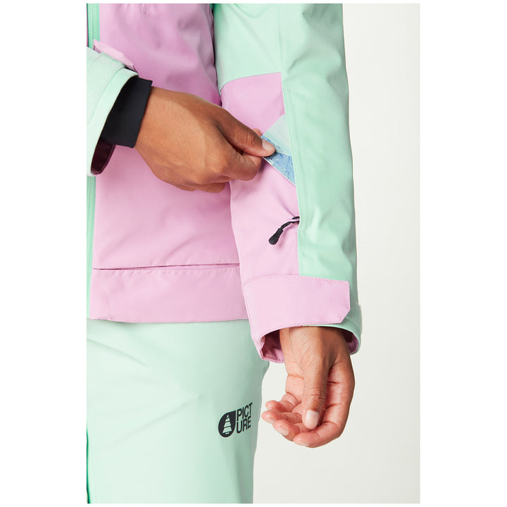 Picture Organic Seen Jacket - Women's Silt Green Acid Lime Orchard