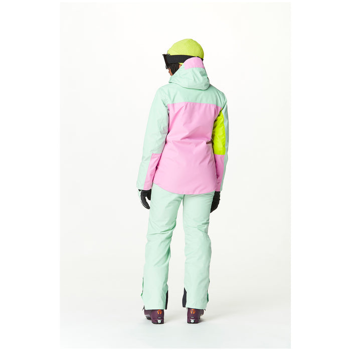 Picture Organic Seen Jacket - Women's Silt Green Acid Lime Orchard