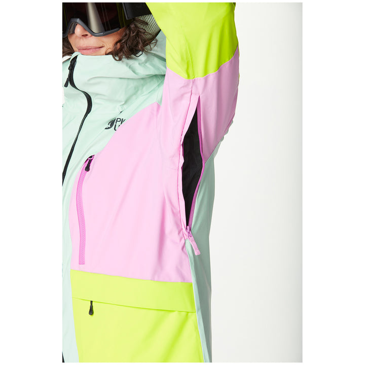Picture Organic Haakon Jacket - Women's Silt Green Orchid Acid