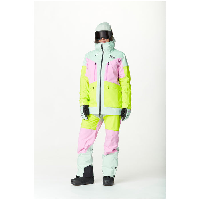 Picture Organic Haakon Jacket - Women's Silt Green Orchid Acid