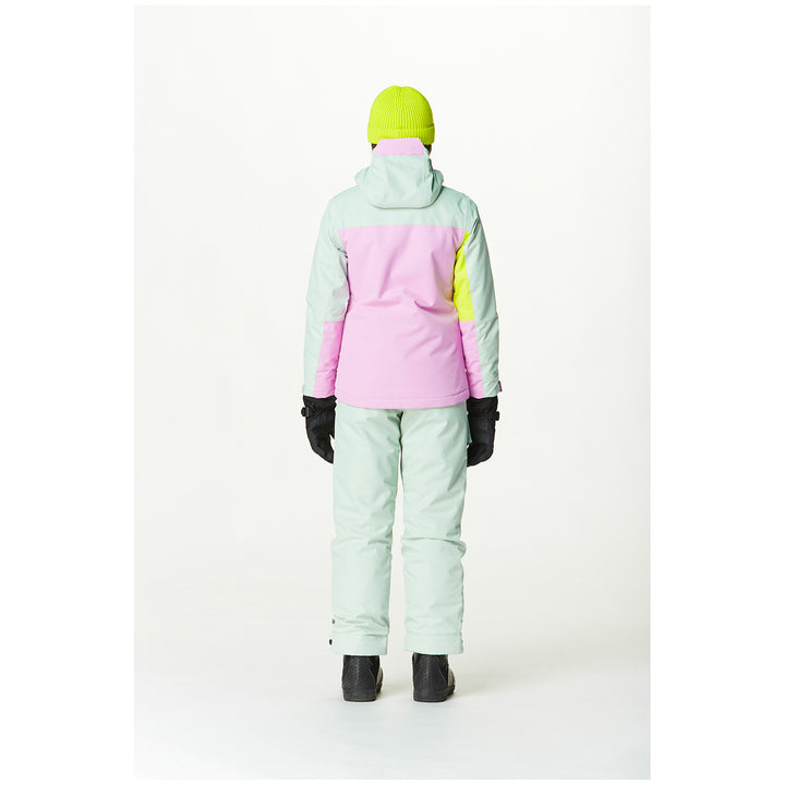 Picture Organic Kamelya Jacket - Girls' Silt Green Orchid Acid