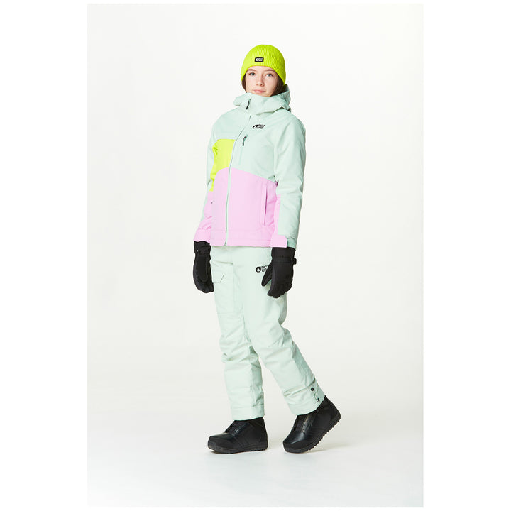 Picture Organic Kamelya Jacket - Girls' Silt Green Orchid Acid