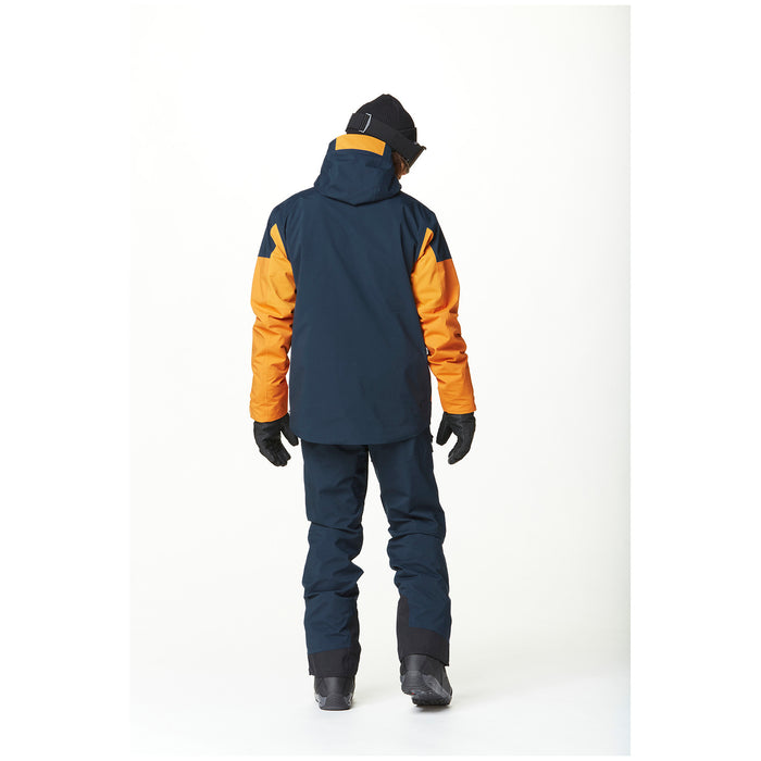 Picture Organic Naikoon Jacket - Men's Dark Blue Camel Honey