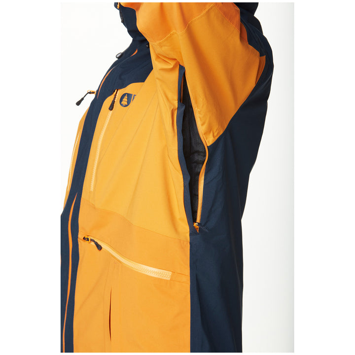 Picture Organic Naikoon Jacket - Men's Dark Blue Camel Honey