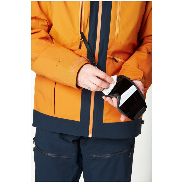 Picture Organic Naikoon Jacket - Men's Dark Blue Camel Honey