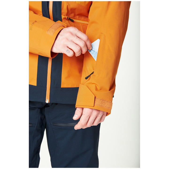 Picture Organic Naikoon Jacket - Men's Dark Blue Camel Honey