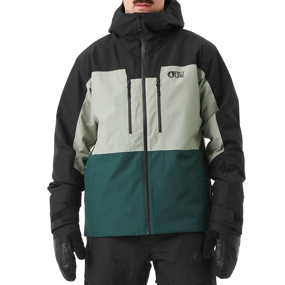 Picture Organic Object Jacket - Men's Black Shadow Ponderosa Pine
