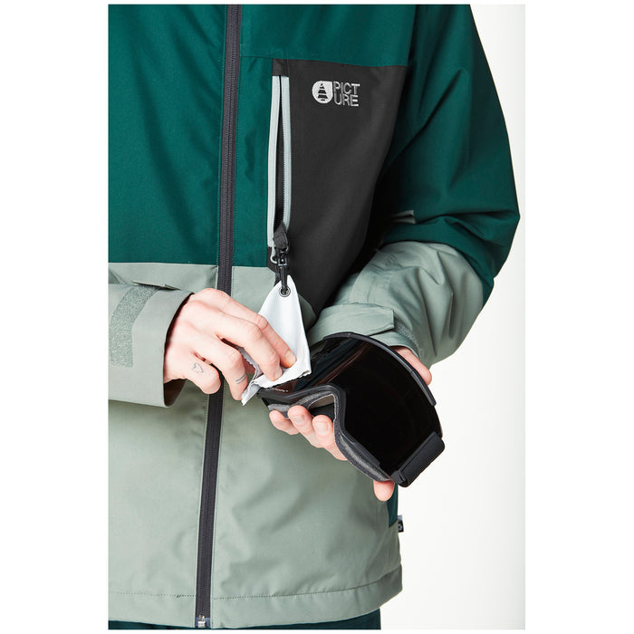 Picture Organic Nitric Jacket - Men's Ponderosa Pine Laurel Wreath Black