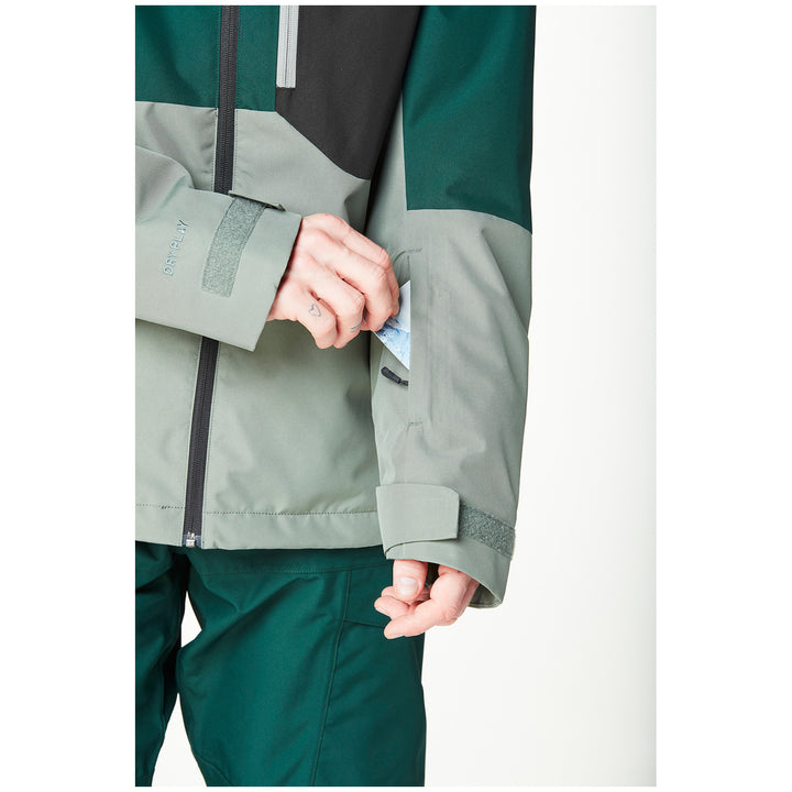 Picture Organic Nitric Jacket - Men's Ponderosa Pine Laurel Wreath Black