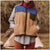 The Great Outdoors The Plush Colorblock Terrain Vest - Women's Ocean Blue & Fawn