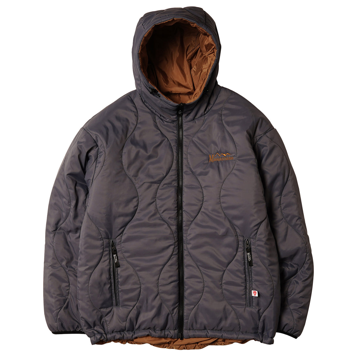 Manastash Y2K Reversible Hoodie - Men's Grey