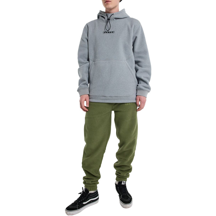 Burton Cinder Pullover Hoodie - Men's Gray Heather