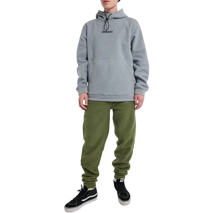 Burton Cinder Pullover Hoodie - Men's Gray Heather
