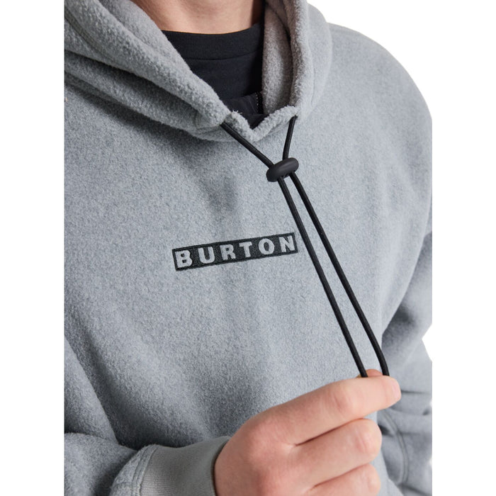 Burton Cinder Pullover Hoodie - Men's Gray Heather