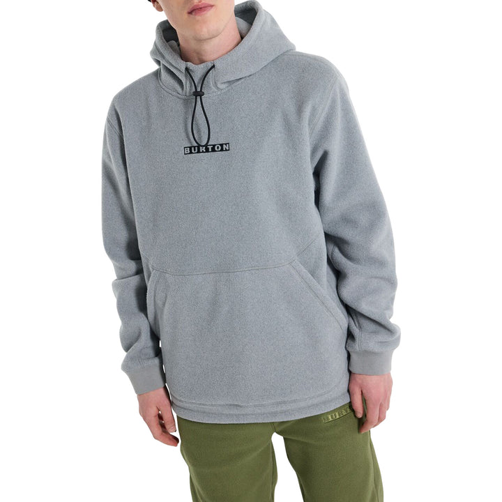 Burton Cinder Pullover Hoodie - Men's Gray Heather