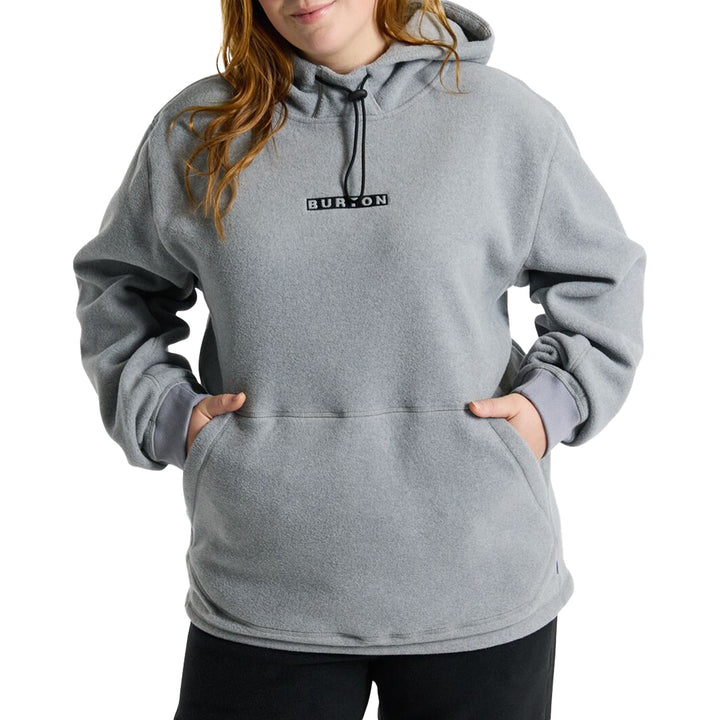 Burton Cinder Pullover Hoodie - Men's Gray Heather