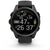 Garmin fenix 8 - Sapphire AMOLED Smartwatch Carbon Gray DLC Titanium w/Black/Pebble Gray Silicone Band