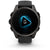 Garmin fenix 8 - Sapphire AMOLED Smartwatch Carbon Gray DLC Titanium w/Black/Pebble Gray Silicone Band