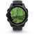 Garmin fenix 8 - Sapphire AMOLED Smartwatch Carbon Gray DLC Titanium w/Black/Pebble Gray Silicone Band