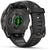 Garmin fenix 8 - Sapphire AMOLED Smartwatch Carbon Gray DLC Titanium w/Black/Pebble Gray Silicone Band