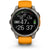 Garmin fenix 8 - Sapphire AMOLED Smartwatch Titanium w/Spark Orange/Graphite Silicone Band