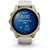 Garmin fenix 8 - Sapphire AMOLED Smartwatch Soft Gold w/Fog Gray/Dark Sandstone Silicone Band