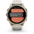 Garmin fenix 8 - Sapphire AMOLED Smartwatch Soft Gold w/Fog Gray/Dark Sandstone Silicone Band