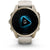 Garmin fenix 8 - Sapphire AMOLED Smartwatch Soft Gold w/Fog Gray/Dark Sandstone Silicone Band