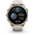 Garmin fenix 8 - Sapphire AMOLED Smartwatch Soft Gold w/Fog Gray/Dark Sandstone Silicone Band