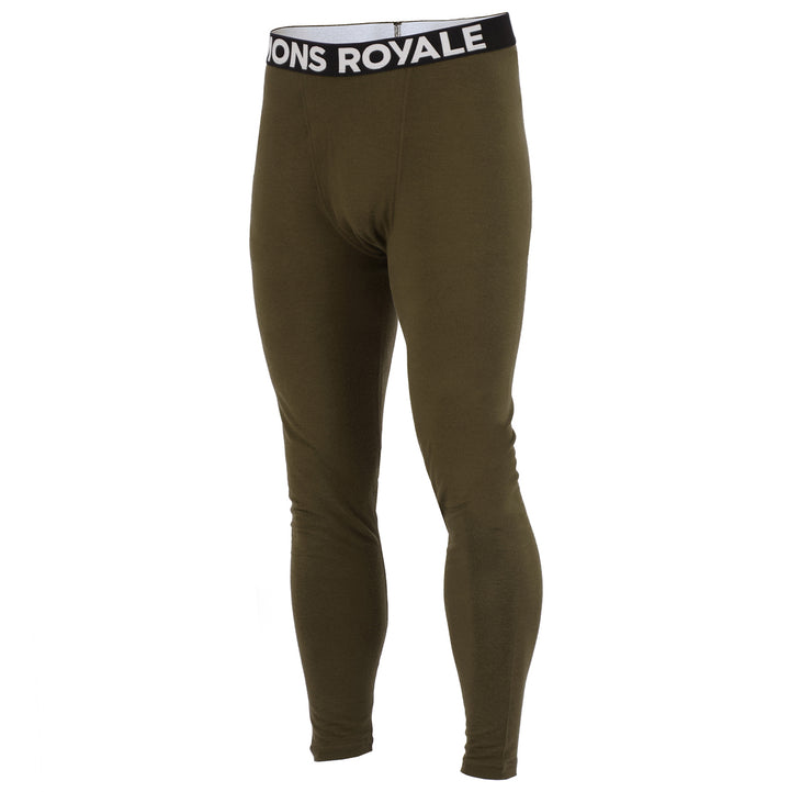 Mons Royale Cascade Merino Flex 200 Leggings - Men's Dark Olive