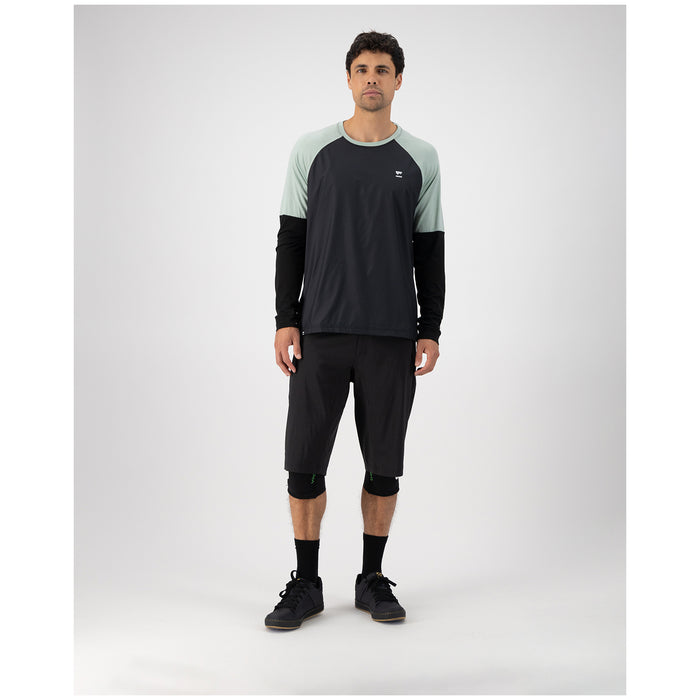 MONS ROYALE Tarn Merino Shift Wind Jersey Glacier/Black