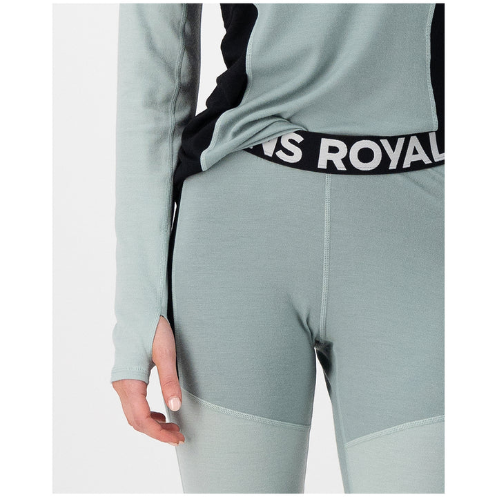 MONS ROYALE Olympus Long Sleeve Top - Women's Glacier/Dew/Black