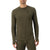 MONS ROYALE Cascade Merino Flex 200 Long Sleeve Top - Men's Dark Olive