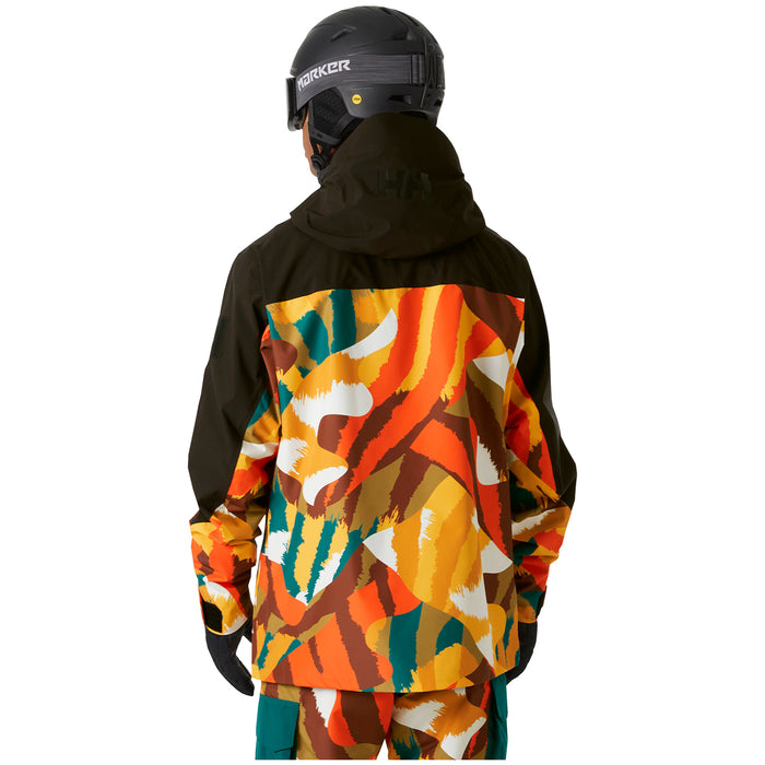 Helly Hansen ULLR D Shell Graphic Jacket - Men's JPB AOP