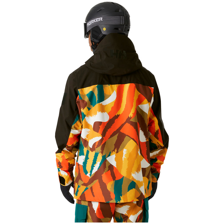 Helly Hansen ULLR D Shell Graphic Jacket - Men's JPB AOP