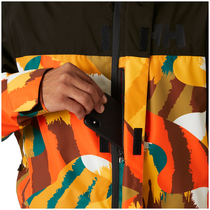Helly Hansen ULLR D Shell Graphic Jacket - Men's JPB AOP