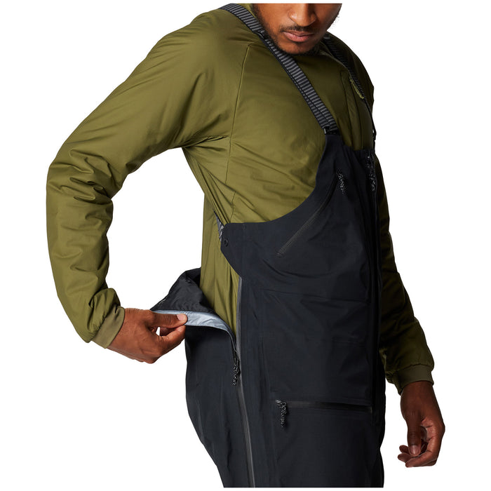 Mountain Hardwear High Exposure™ GORE-TEX C-Knit Bibs - Men's Black