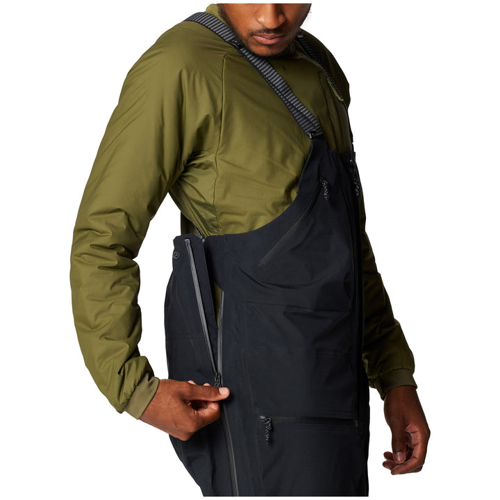 Mountain Hardwear High Exposure™ GORE-TEX C-Knit Bibs - Men's Black