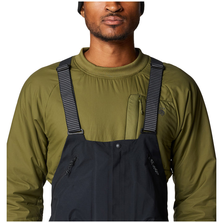 Mountain Hardwear High Exposure™ GORE-TEX C-Knit Bibs - Men's Black