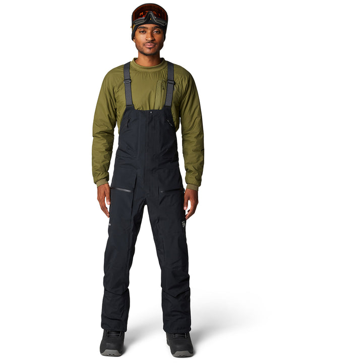 Mountain Hardwear High Exposure™ GORE-TEX C-Knit Bibs - Men's Black
